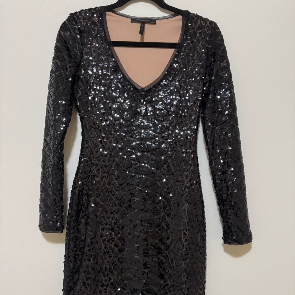 BCBG Sequin Mini Dress
